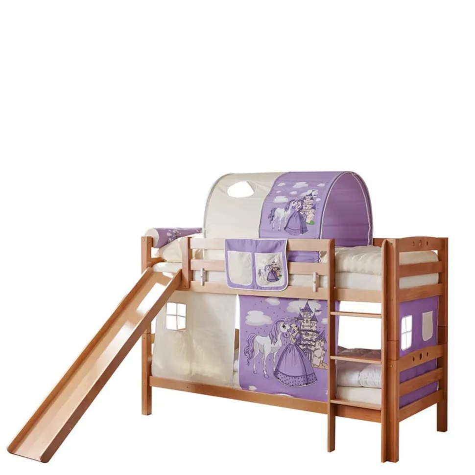 Rutsche Doppekstockbett für Mädchen - Baltea