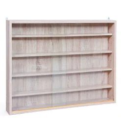 Sammler Hängevitrine Taupos in Eiche Sonoma