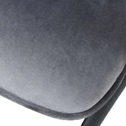 Samt Armlehnenstühle mit Esstisch - Casimir (fünfteilig)