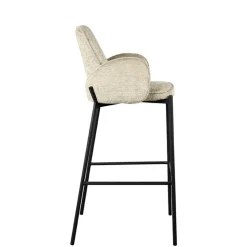 Samt Barstühle mit 78 cm Sitzhöhe - Tablonero (2er Set)