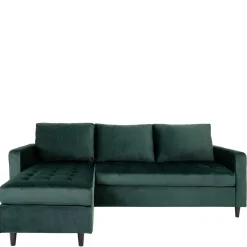 Samt Ecksofa Schenkel links oder rechts - Ciacoga