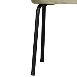 Samt Esstischbank in Graugrün - Ilussiana