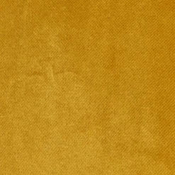 Samt Polsterhocker in Ocker Gelb - Nustra