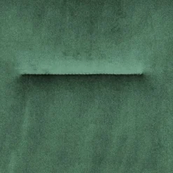 Samt Polsterstuhl mit Armlehnen in Grün - Panura