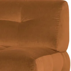 Samtsessel in Hellbraun - Mindnight