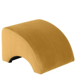 Samtvelours Sessel in Gelb und Schwarz - Nikaragva