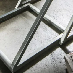 2-Satz Beistelltisch mit Z-Gestell - Matiro (zweiteilig)