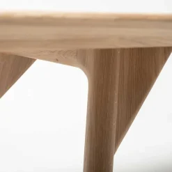 Scandi Chic Eichentisch in Bianco geölt - Ravona