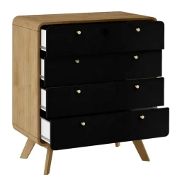 Scandi Chic Kommode mit Vierfußgestell - Sondros