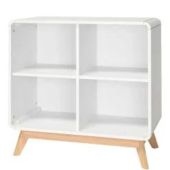 Scandi Chic Regal in Weiß mit Eiche - Kolreva