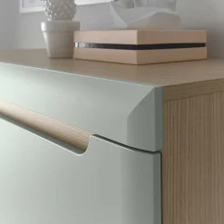 Scandi Chic Wohnzimmermöbel Wohnwand - Armina (vierteilig)