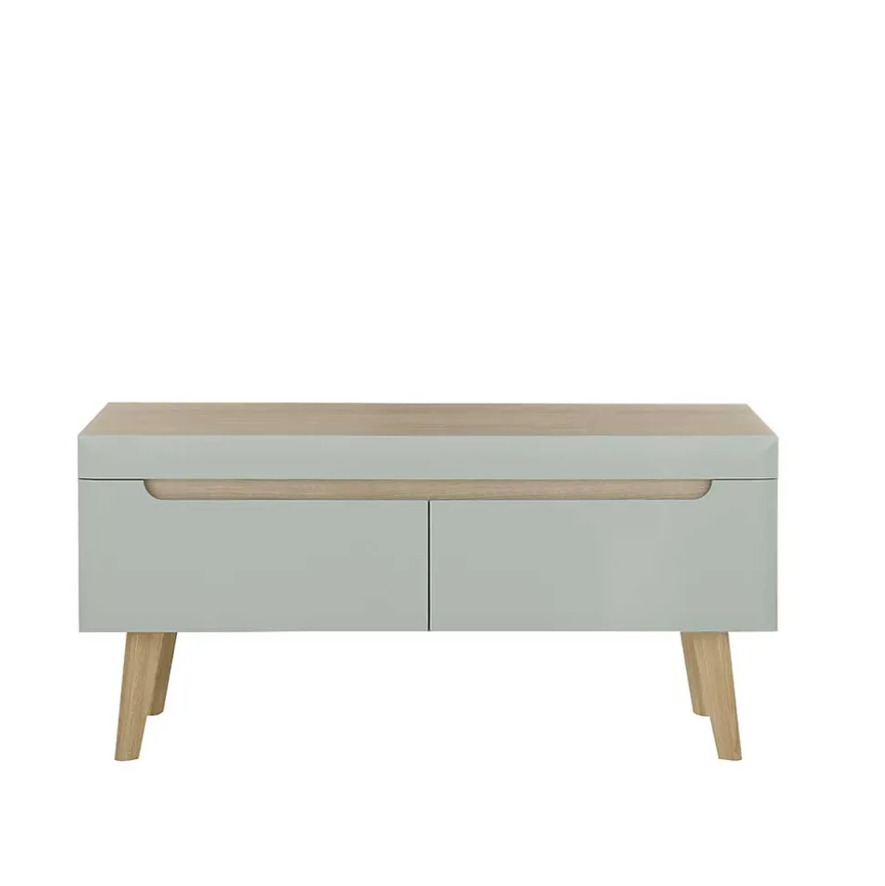 Scandi Chic Wohnzimmermöbel Wohnwand - Armina (vierteilig)