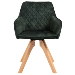 Scandi Essgruppe mit Armlehnenstühlen - Conzuela (siebenteilig)