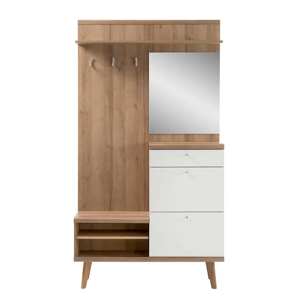 Scandi Kompaktgarderobe in 110x200x34 - Cablos