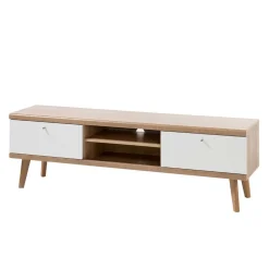 Scandi Wohnwand Möbel als Set - Cablos (vierteilig)