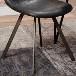 Schalensitz Stühle in Schwarz - Carlotte (4er Set)