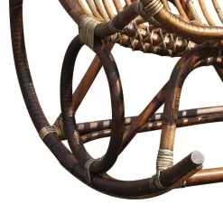 Schaukelsessel Cilian aus Rattan
