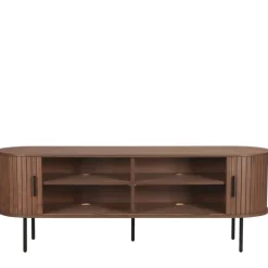 Schiebetüren-Lowboard für TV im Scandi Chic - Arura