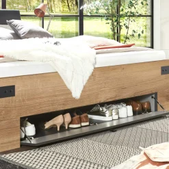 Schlafraum Möbelset mit Stauraumbett - Enegal (vierteilig)