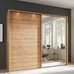 Schlafraum Schrank mit Schwebetüren - Emya