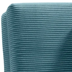 Schlafsessel in Petrol aus Cord - Geraldo