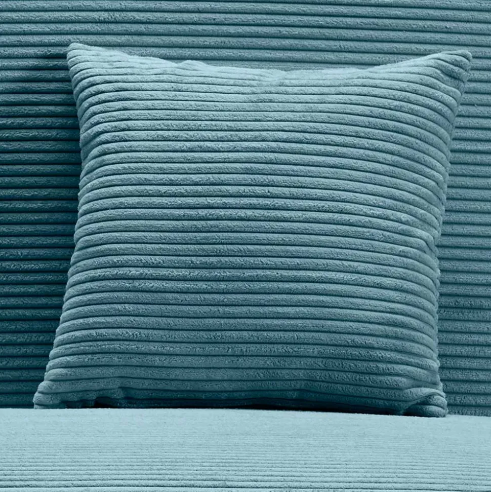 Schlafsessel in Petrol aus Cord - Geraldo