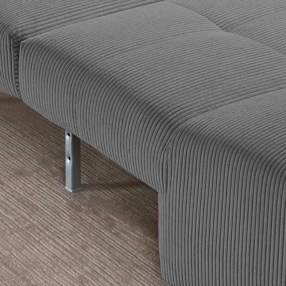 Schlafsessel ohne Armlehnen in Anthrazit - Anzarote