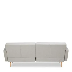 Schlafsofa in Hellgrau und Kiefer - Posadas