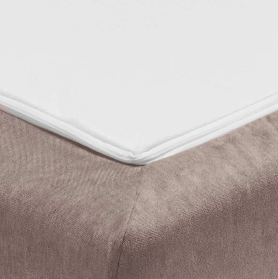 Schlafsofa in Schlammfarben mit Eiche - Anguro