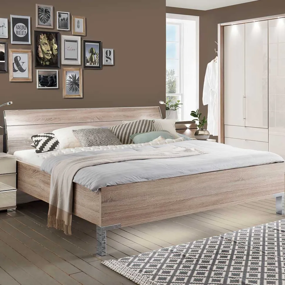 Schlafzimmer Einrichtung als Set - Rativian (vierteilig)