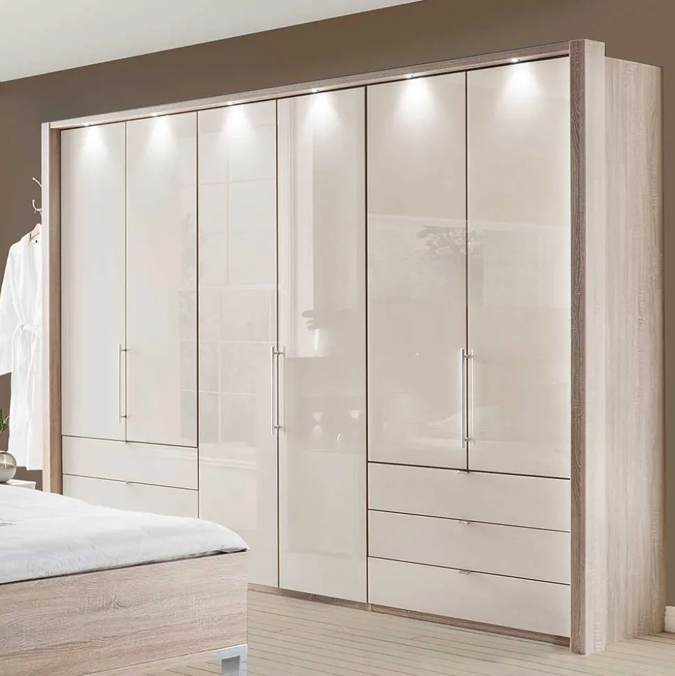 Schlafzimmer Einrichtung als Set - Rativian (vierteilig)