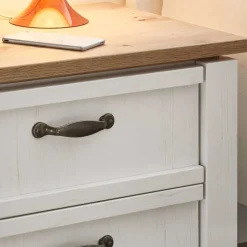 Schlafzimmer Einrichtung im Country Look - Malvissa (vierteilig)