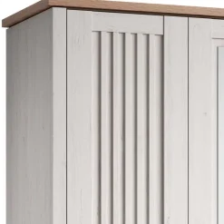 Schlafzimmer Einrichtung im Country Look - Malvissa (vierteilig)