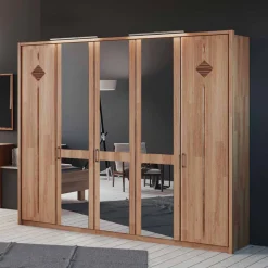 Schlafzimmer Einrichtung Apolios in Erle teilmassiv (vierteilig)