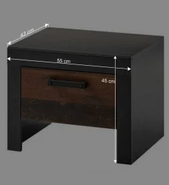 Schlafzimmer Einrichtung komplett - Timuras (vierteilig)