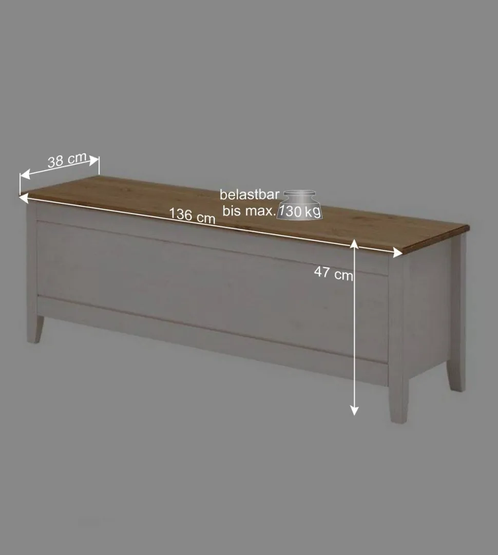 Schlafzimmer Einrichtung Oradea im Landhausstil (vierteilig)
