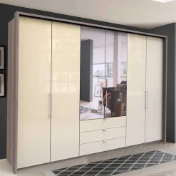 Schlafzimmer Falttürenschrank 3-türig - Mayla