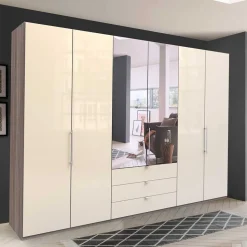 Schlafzimmer Falttürenschrank 3-türig - Mayla