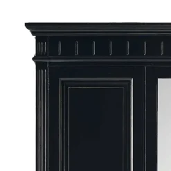 Schlafzimmer Kleiderschrank Andoro in Schwarz