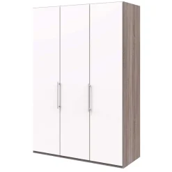 Schlafzimmer Kleiderschrank modern in Weiß - Tivierto