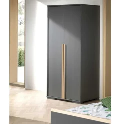 Schlafzimmer Kleiderschrank 99 cm breit - Navlius