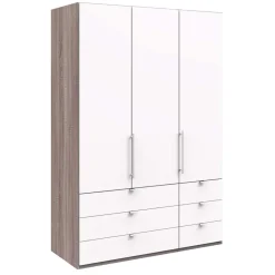 Schlafzimmer Kombi-Schrank mit sechs Schubladen - Tivierto