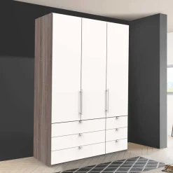 Schlafzimmer Kombi-Schrank mit sechs Schubladen - Tivierto