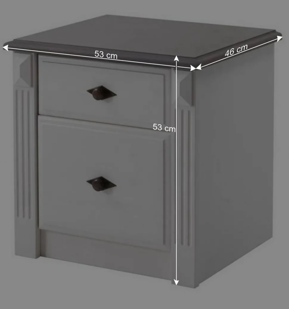 Schlafzimmer Komplettset Caneon im Landhausstil (vierteilig)