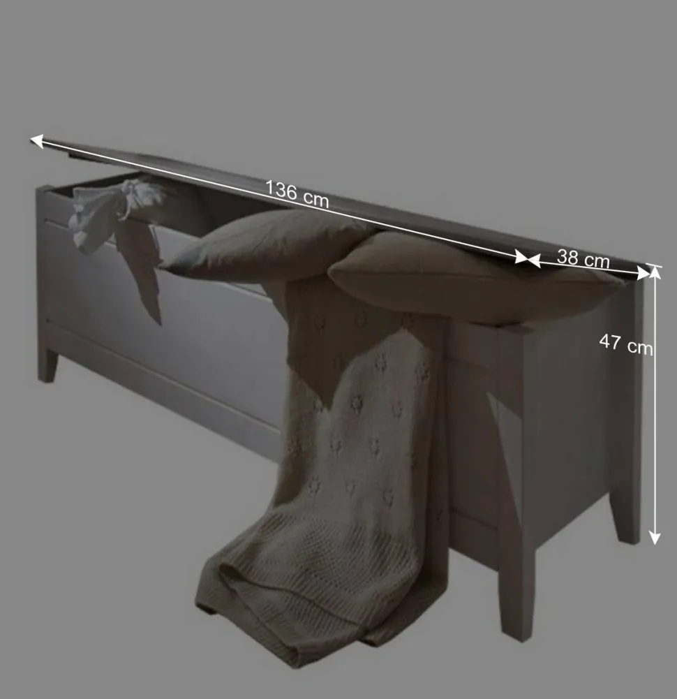 Schlafzimmer Komplettset Caneon im Landhausstil (vierteilig)