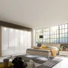 Schlafzimmer Komplettset Bosays in Weiß Eiche Sonoma (vierteilig)