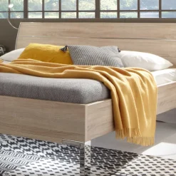 Schlafzimmer Komplettset Bosays in Weiß Eiche Sonoma (vierteilig)