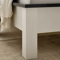 Schlafzimmer Möbel komplett in Weiß - Tramos (vierteilig)