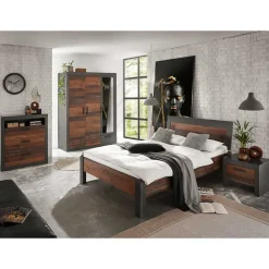 Schlafzimmer Möbelset mit Kommode - Timuras (vierteilig)