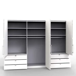 Schlafzimmer Set zweifarbig - Tumiva (vierteilig)